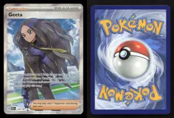 Geeta 218/197 Obsidian Flames Holo NM/M Pokemon - Image 3