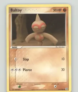 BALTOY 43/106 COMMON EMERALD POKEMON NEAR MINT - Image 2
