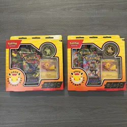 Pokemon Bundle: (2) 30th Anniversary & (2) Mega/Phantasmal Blisters - Image 2