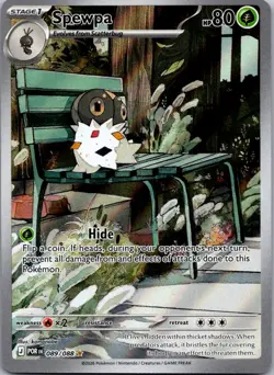 Spewpa 089/088 Holo Illustration Rare Perfect Order Pokemon Near Mint - Image 1