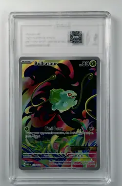 TAG 9 MINT Pokemon Bulbasaur 133/132: Mega Evolution Holo STAMPED Promo - Image 1