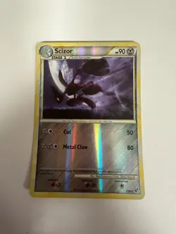 Scizor 7/90 Undaunted Stage 1 Reverse Holo Rare HP 90 Pokemon TCG - Image 1