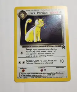 Pokemon TCG | Dark Persian | Black Star Promo Card #17 - (very) Lightly Played - Image 5