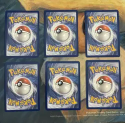 Pokemon Card Lot Of 6 IR Black Bolt NM-Mint - Image 2