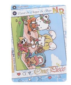Carrot Chopper Bepo NR One Piece DQ-OP-NR09 Anime Collectible Card - Image 1