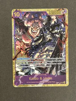 Kaido & Linlin OP08-119 SEC - One Piece TCG - English Card Near-Mint Secret Rare - Image 1