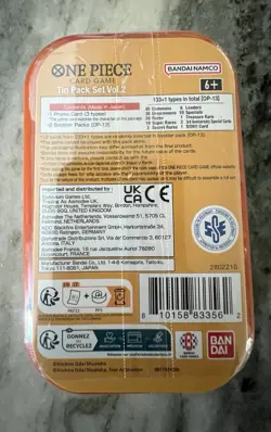 One Piece Card Game Mini-Tin Pack Set Vol.2 BRAND NEW SEALED - Image 3