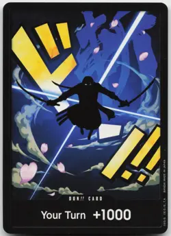 DON!! Card (Zoro) One Piece Premium Booster -The Best- - NM - Image 1
