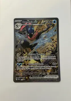 Pokemon TCG: Greninja ex 132 Sv: Scarlet & Violet Promo Cards, Holo NM - MINT - Image 1