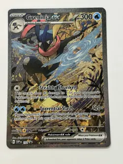 Pokemon TCG: Greninja ex 132 Sv: Scarlet & Violet Promo Cards, Holo NM - MINT - Image 2