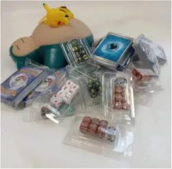 Sealed Pokemon TCG Energy Bundle Cards & Dice Counters Snorlax Teknofun Figure - Image 1
