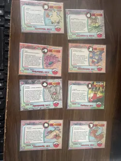 Pokemon Topps Chrome 8 Cards - Image 2