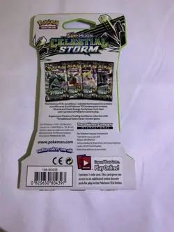 Pokemon TCG Sun & Moon Celestial Storm Booster Pack 10 Cards Rayquaza 2018 - Image 2