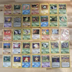 Pokemon TCG Gym Challenge Lot of (35) Cards Non Holo Rare Vintage WOTC NM/LP - Image 1