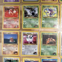 Pokemon TCG Gym Challenge Lot of (35) Cards Non Holo Rare Vintage WOTC NM/LP - Image 5