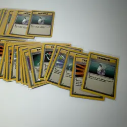 Lot Of 89 Pokemon Base Set Trainer Cards Vintage WOTC 1999 Unlimited No Rare - Image 2