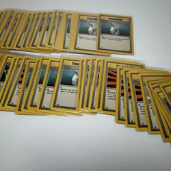 Lot Of 89 Pokemon Base Set Trainer Cards Vintage WOTC 1999 Unlimited No Rare - Image 3