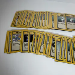 Lot Of 89 Pokemon Base Set Trainer Cards Vintage WOTC 1999 Unlimited No Rare - Image 4