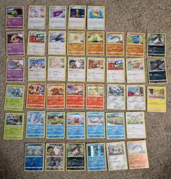 42 X Pokemon Go Card Bundle Cards TCG Rare Reverse Holo Holo Regular Rare Etc - Image 1