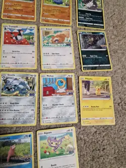 42 X Pokemon Go Card Bundle Cards TCG Rare Reverse Holo Holo Regular Rare Etc - Image 4