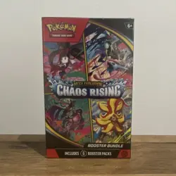 Pokemon TCG Mega Evolution: Chaos Rising Booster Bundle Box 6 Packs (60 Cards) - Image 1