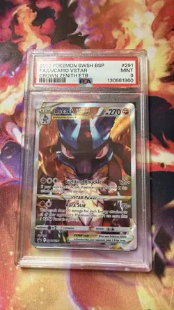 Lucario VSTAR SWSH291 SWSH: Sword & Shield Promo Cards Holo - Image 1