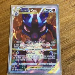 Lucario VSTAR SWSH291 SWSH: Sword & Shield Promo Cards Holo - Image 1