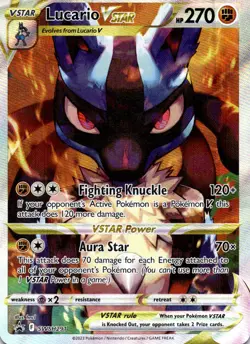 Lucario VSTAR Promo SWSH: Sword & Shield Promo Cards SWSH291 NM - Image 1