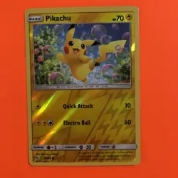 Pikachu Reverse Holo 19/68 LP - Hidden Fates - Pokemon Card TCG Vault - Image 2