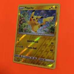 Pikachu Reverse Holo 19/68 LP - Hidden Fates - Pokemon Card TCG Vault - Image 3