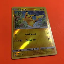 Pikachu Reverse Holo 19/68 LP - Hidden Fates - Pokemon Card TCG Vault - Image 5
