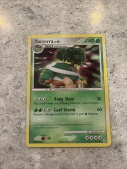 Torterra 17/130 Holo Rare Diamond & Pearl Pokemon Card 2007 DPBP#450 LP - Image 1