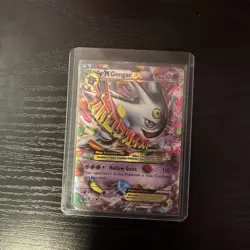 Pokemon TCG M Gengar EX XY166 Mega EX Promo Holo English 2016 210 HP - Image 1