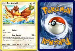 Farfetch'd 127/181 Team Up Pokemon TCG UC LP - Image 3