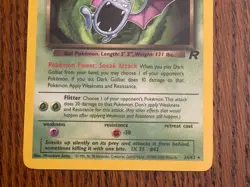 Dark Golbat 24/82 Team Rocket Regular Pokemon card in Near Mint / NM condition - Image 3