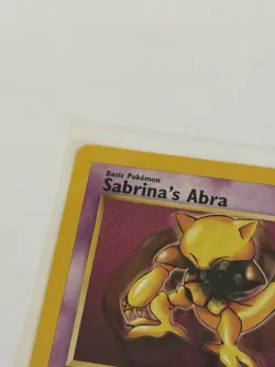 Sabrina's Abra MP - Black Star Promo 19 - Pokemon 2000 WOTC - Image 3