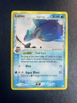 Latios (Delta Species) 12/110 Holon Phantoms Holo Rare - Pokemon Card LP - Image 1