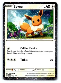 Eevee 043 Holo Promo Scarlet & Violet Promo Pokemon NM/M - Image 1