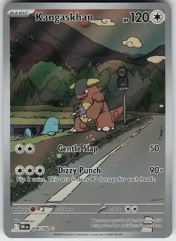 Kangaskhan 204/182 Illustration Rare Destined Rivals Pokemon Holo Near Mint - Image 1