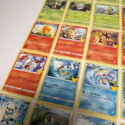 2021 Pokemon 25th Anniversary McDonalds Complete Set Non Holo Cards 1-25 Pikachu - Image 4
