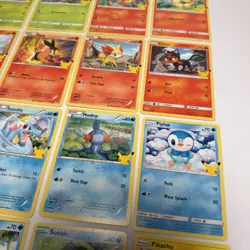 2021 Pokemon 25th Anniversary McDonalds Complete Set Non Holo Cards 1-25 Pikachu - Image 5