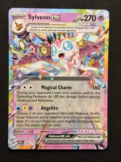 Sylveon ex 086/191 - Pokemon - Surging Sparks - Holo Double Rare - NM - Image 1