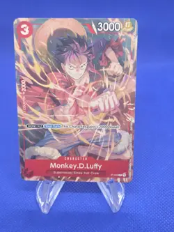 One Piece Tournament Pack Vol. 1 Monkey D Luffy P-006 Regular Promo NM/LP - Image 1
