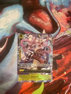 One Piece TCG Perona OP14-111 Alt Art Rare - Image 1