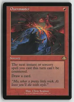 Overmaster (Retro Frame) LP 327 Dominaria Remastered MTG - Image 1