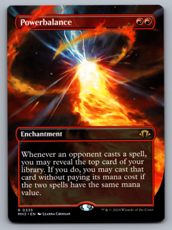 Powerbalance Borderless - Modern Horizons 3 - MTG - Image 1