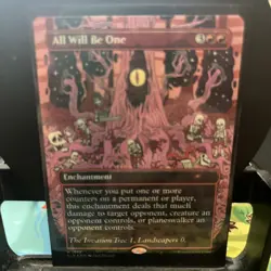 All Will Be One (Rainbow Foil) Secret Lair Drop Foil - Image 1