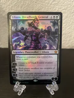 Magic the Gathering Liliana, Dreadhorde General 0176 FDN Foil MTG NM - Image 1
