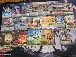 Cardfight Vanguard 50 card Brandt Gate Keeper of the Moon Gate, Veissrugr +Extra - Image 1