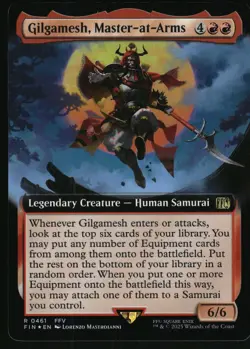 Gilgamesh, Master-at-Arms (Extended Art) Foil - Image 1